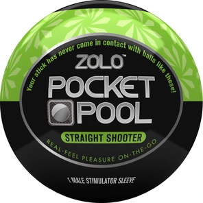  Эластичный мастурбатор Zolo Straight Shooter 