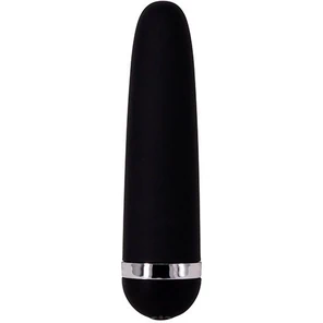  Черная перезаряжаемая вибропуля INTENSE SUPREME VIBE 9,5 см 