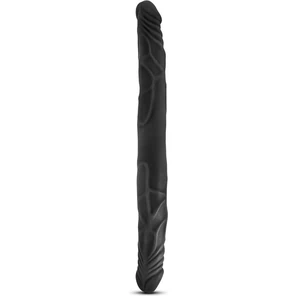  Черный двусторонний фаллоимитатор 14 Inch Double Dildo 35,5 см 