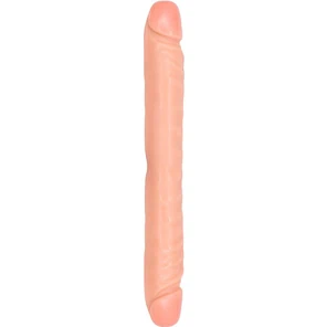  Телесный двусторонний фаллоимитатор SO REAL REALISTIC 13INCH DOUBLE DONG 32 см 
