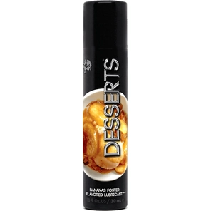  Лубрикант Wet Desserts Bananas Foster с ароматом бананового десерта 30 мл 
