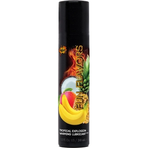 Разогревающий лубрикант Fun Flavors 4-in-1 Tropical Explosion с ароматом тропических фруктов 30 мл 