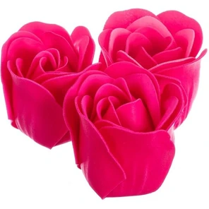  Мыльные розочки в коробке-сердце Сделано с любовью! 3 шт 