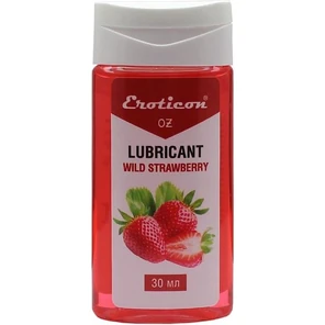  Интимная смазка Fruit Strawberry с ароматом земляники 30 мл 