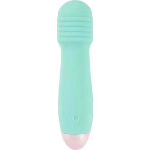  Мятный мини-вибратор Cuties Mini 12,5 см 
