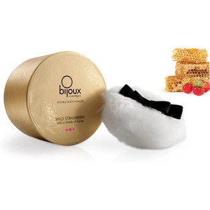  Съедобная пудра для тела с ароматом меда и клубники Sunset Wild Powder 45 гр 