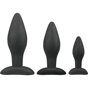  Набор из 3 анальных пробок Rocket Plug Set 