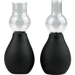  Черные вакуумные стимуляторы для сосков Nipple Pump Set 