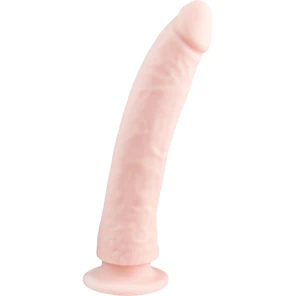  Телесный силиконовый фаллоимитатор Suction Cup Dildo 21 см 