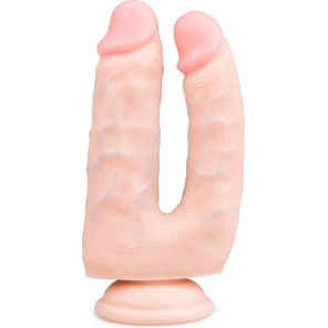  Анально-вагинальный фаллоимитатор Easytoys Double Dildo 18 см 