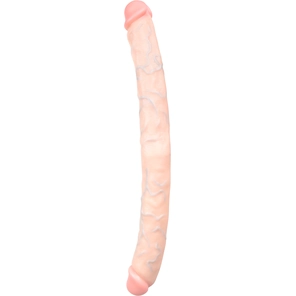  Телесный двусторонний фаллоимитатор Mr Long Dong 48 см 