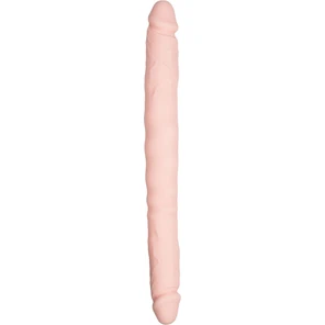  Телесный двусторонний фаллоимитатор Double End Dildo 30 см 