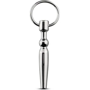  Уретральный стимулятор Sinner Hollow Penis Plug with Ring 11 см 