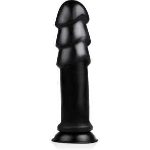  Черный фаллоимитатор MadBull Muzzl 28,9 см 