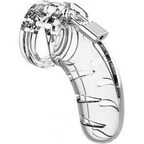  Прозрачный мужской пояс верности Cock Cage Model 03 Chastity 