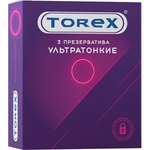  Презервативы Torex Ультратонкие 3 шт 