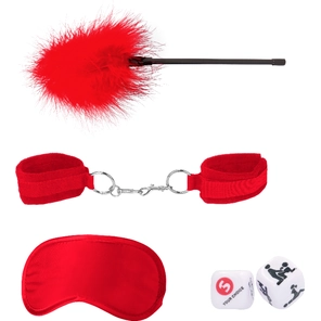  Красный игровой набор Introductory Bondage Kit №2 