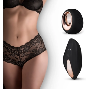  Кружевные шортики с виброэлементом Remote Control Vibrating Boyshort 