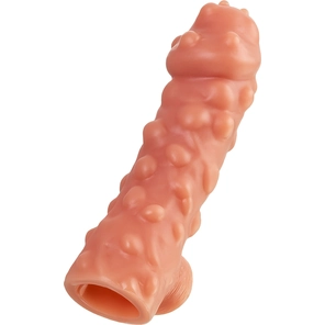  Насадка на фаллос с крупными бугорками Cock Sleeve 003 Size L 17,6 см 