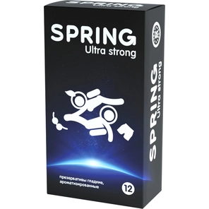  Ультрапрочные презервативы SPRING ULTRA STRONG 12 шт 