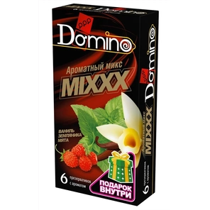  Ароматизированные презервативы DOMINO Ароматный микс 6 шт 