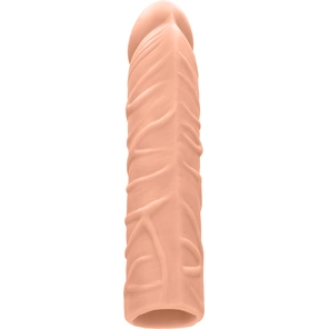  Телесная увеличивающая насадка Penis Extender 17,5 см 