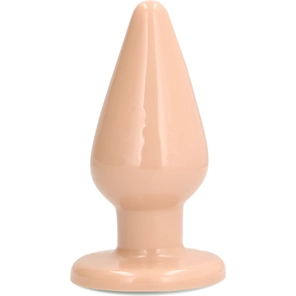  Телесная анальная пробка с самолубрикацией 5 Inch 14 см 