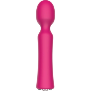  Розовый универсальный массажер Wand Pearl 20 см 