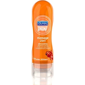  Интимная смазка и гель для массажа DUREX Play Massage 2in1 с гуараной 200 мл 
