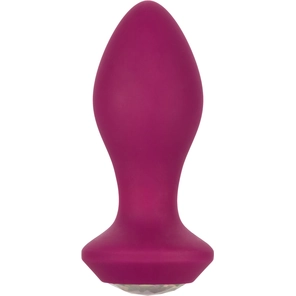  Фиолетовая анальная вибропробка с кристаллом Vibrating Crystal Probe 10,75 см 