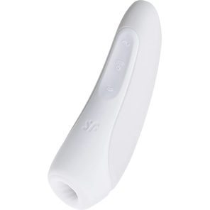  Белый вакуум-волновой стимулятор Satisfyer Curvy 1 