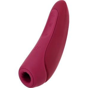  Бордовый вакуум-волновой стимулятор Satisfyer Curvy 1 