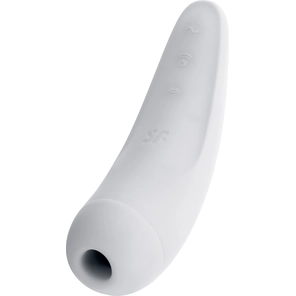  Белый вакуум-волновой стимулятор Satisfyer Curvy 2 