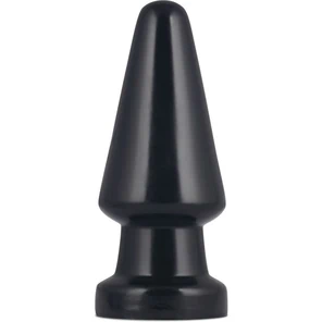  Черная анальная пробка King-Sized Anal Shocker 19 см 