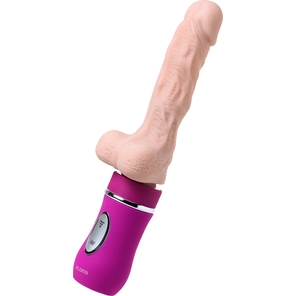  Реалистичный вибратор Ailighter Telescopic Lover 27,1 см 