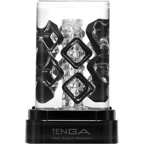  Прозрачный мастурбатор Tenga Crysta Bloc 