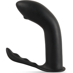  Черный стимулятор простаты Prostate Plug 14 см 