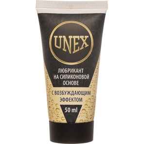  Лубрикант на силиконовой основе с возбуждающим эффектом UNEX 50 мл 