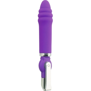  Фиолетовый вибратор ALICE 20-Function Desire Vibe 16 см 