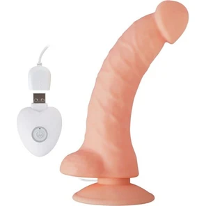  Телесный вибратор SEDUCER 20 Function Bended Lust 17,5 см 