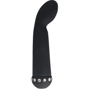  Черный вибратор SPARKLE SUCCUBI BLISS G VIBE 14,2 см 