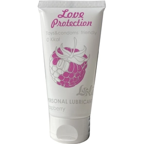  Лубрикант на водной основе с ароматом малины Love Protection Raspberry 50 мл 