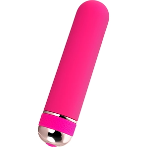 Розовый нереалистичный мини-вибратор Mastick Mini 13 см 
