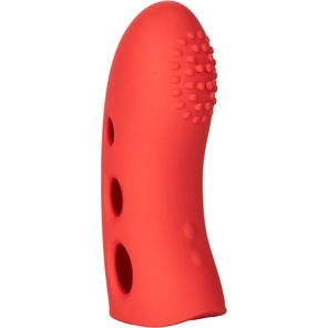  Оранжевая вибронасадка на палец Marvelous Arouser 10,25 см 