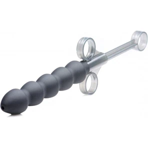  Черный шприц-аппликатор для введения лубриканта Silicone Links Lube Launcher 19,7 см 