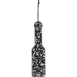  Шлепалка Printed Paddle Love Street Art Fashion 28,5 см 