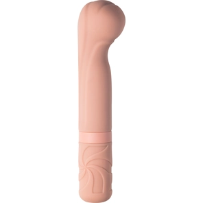  Бежевый мини-вибратор Rocky’s Fairy Mallet 14,7 см 