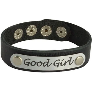  Кожаный браслет Good Girl 
