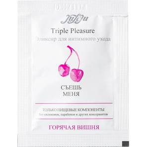  Эликсир для интимного ухода Triple Pleasure Горячая вишня 3 мл 