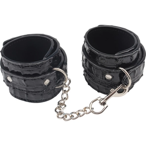  Черные оковы на карабине Surrender Ankle Restraints 